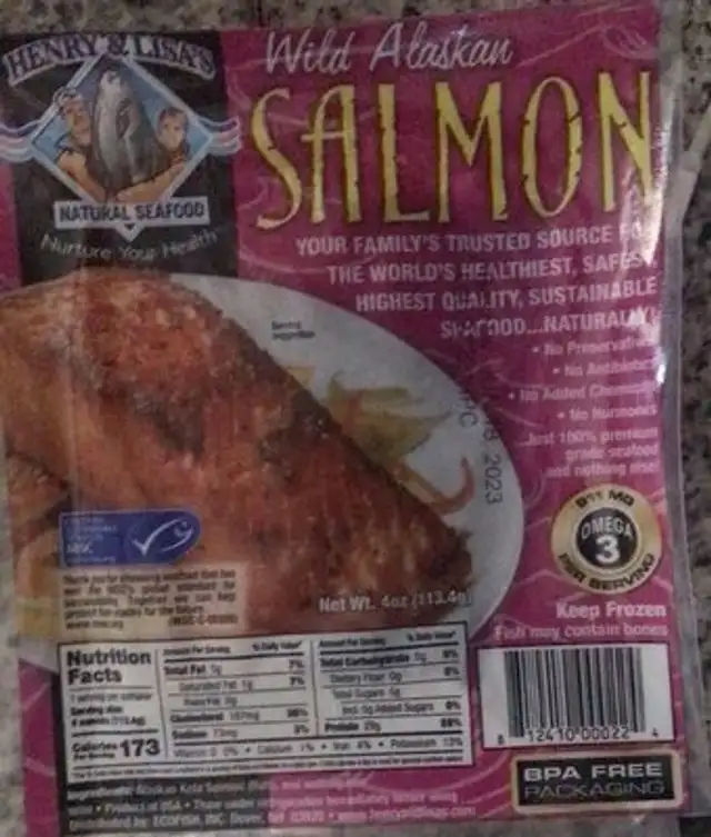 Wild alaskan Salmon