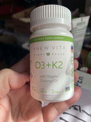 Plant-Based D3 + K2