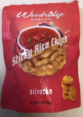 Sticky Rice Chips, Sriracha