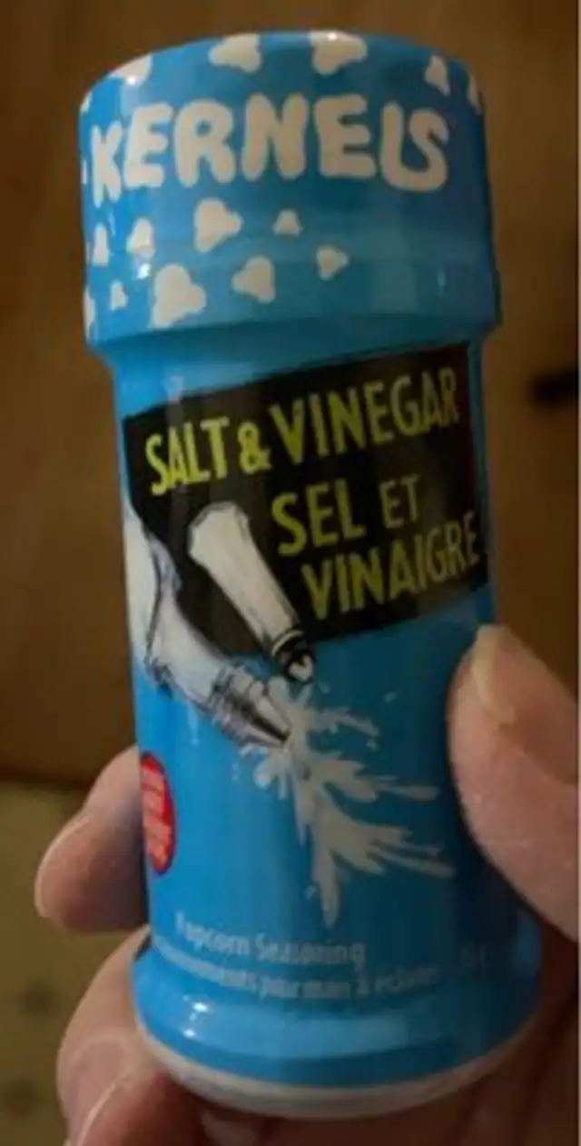 Assaisonnement sel et vinaigre à popcorn