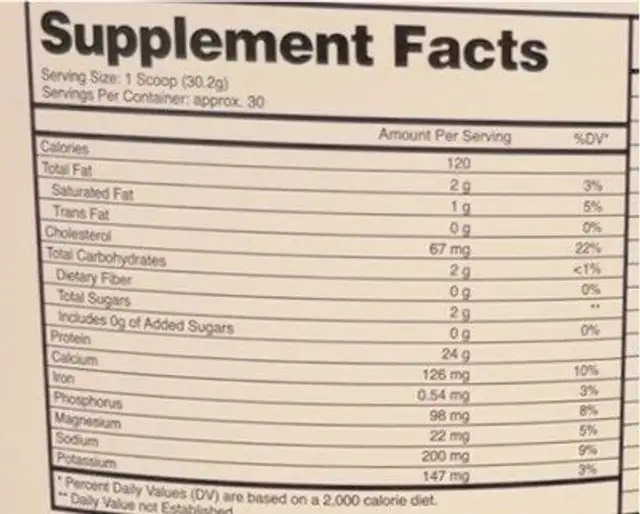 Nutraone protein one 100% whey protein nutrition facts table