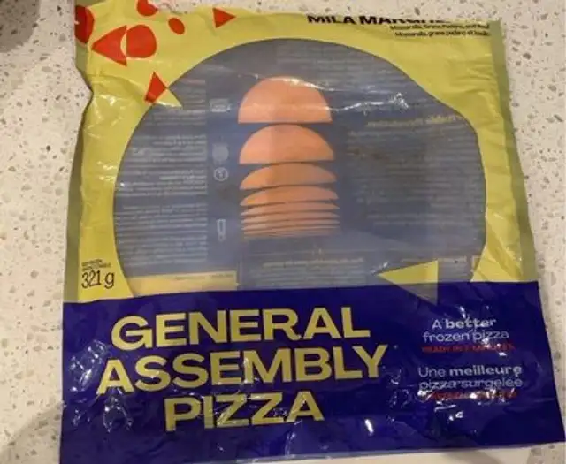 General Assembly pizza