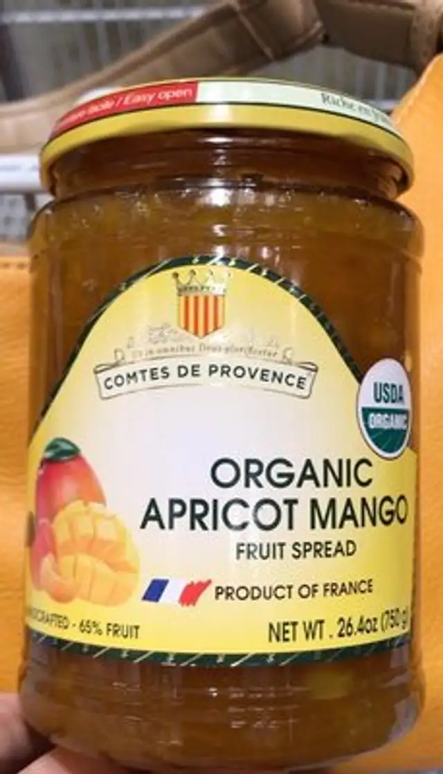 Organic apricot mango