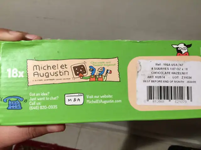 Unknown ingredients label