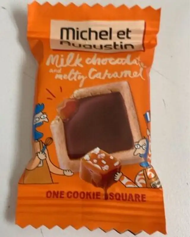 Milk chocolate and melty carmel