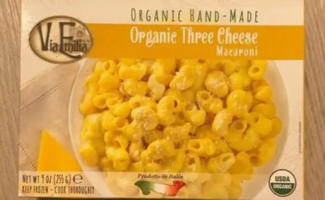 Organic Hand-Made Organic Three Cheese Macaroni