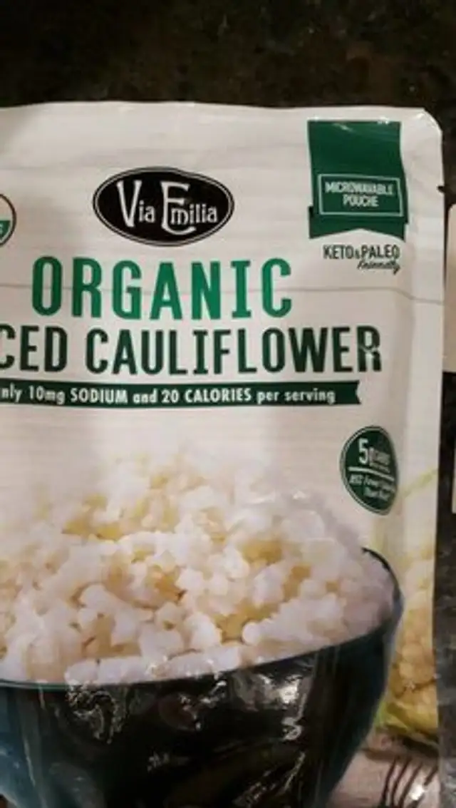 Via emilia organic rice cauliflower