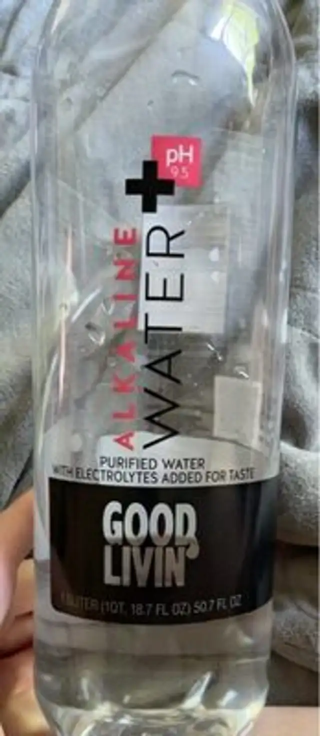 Alkaline water pH 9.5
