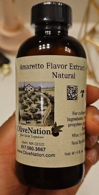 Amaretto Flavor Extract front packaging