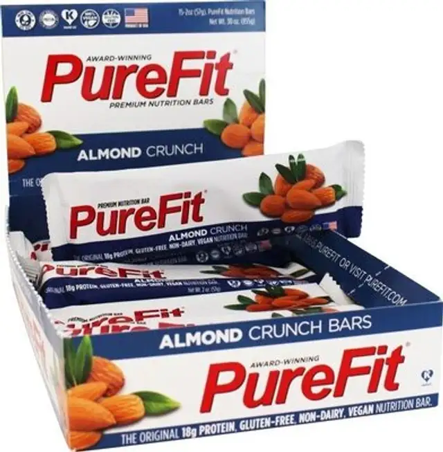 Crunch bars almond