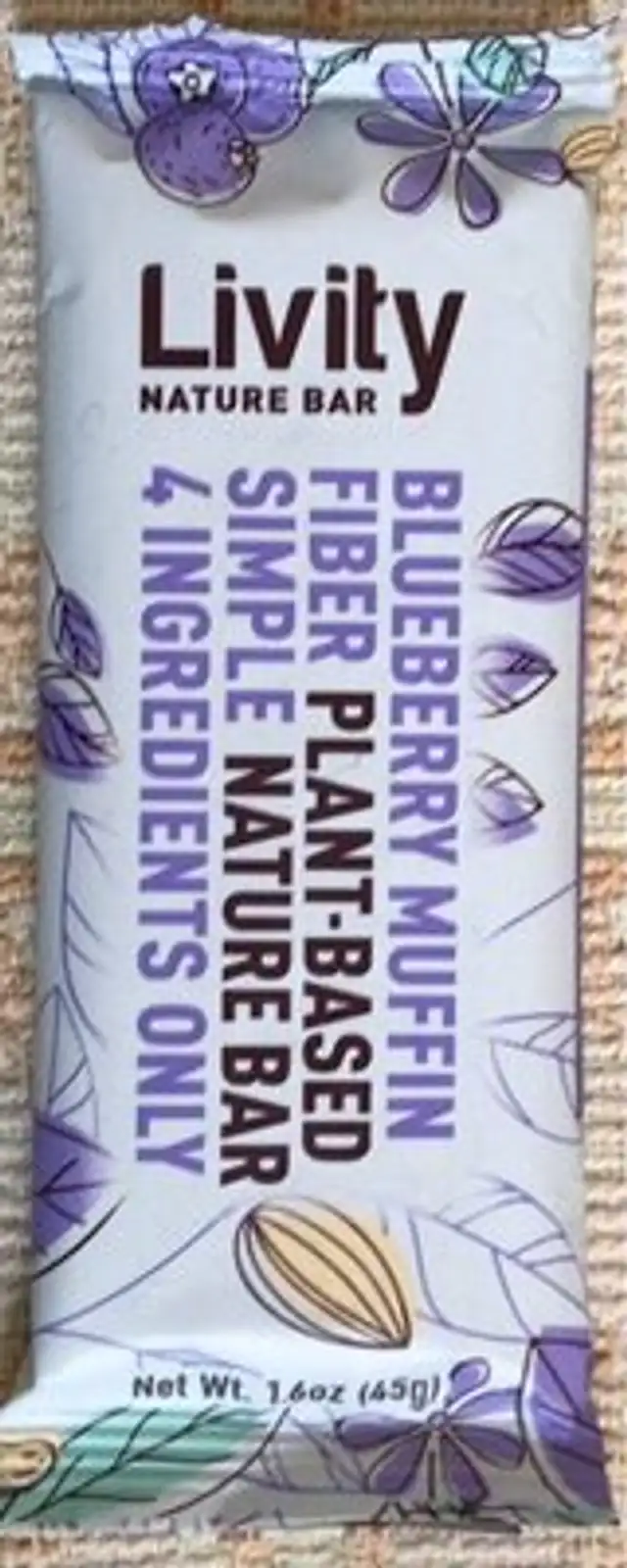 Livity Bar Blueberry Muffin