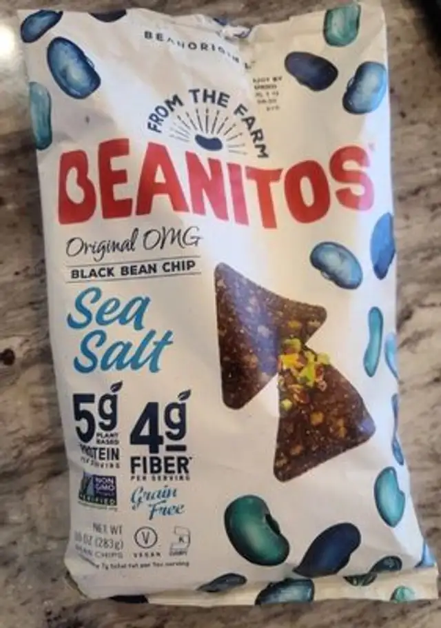 Black bean chip