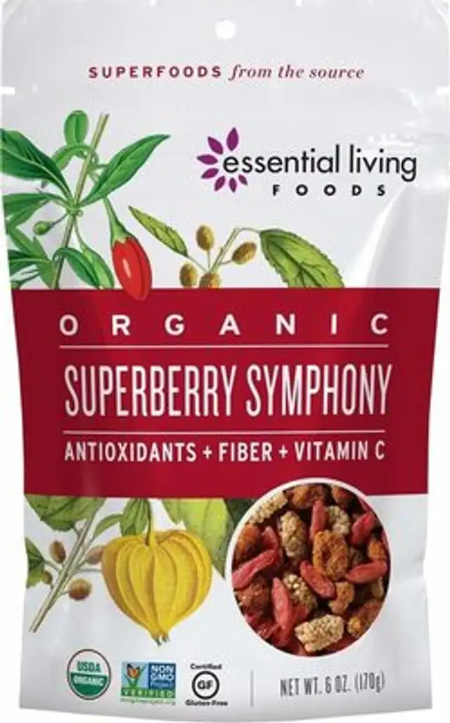 Organic super berry symphony trail mix