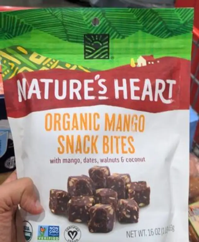 Mango snack bites