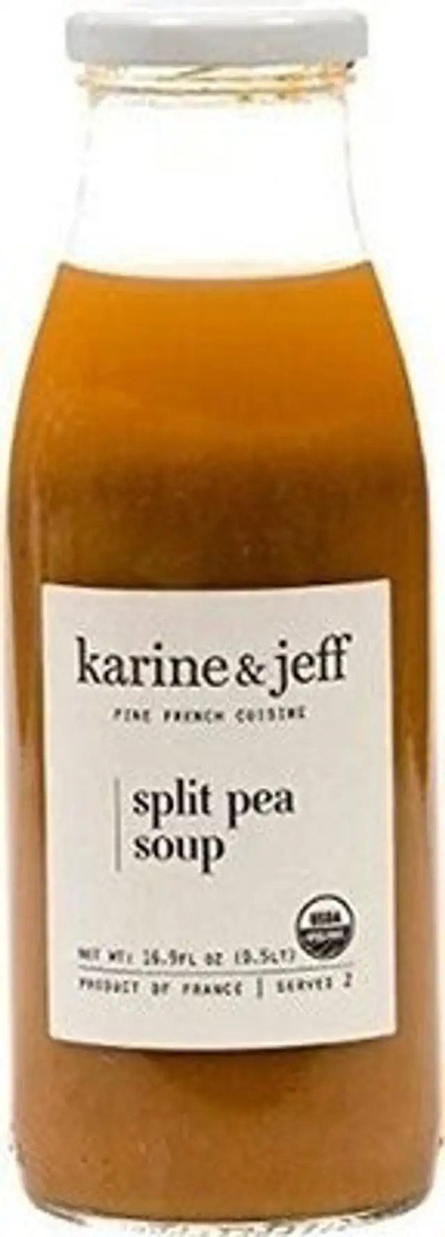 Organic split pea soup