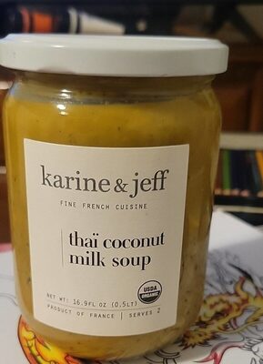 Thai coconut milk soup