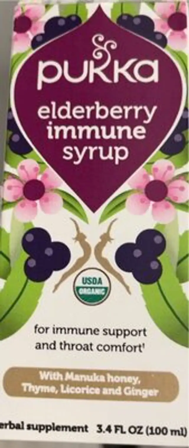 Elderberry immune syrup