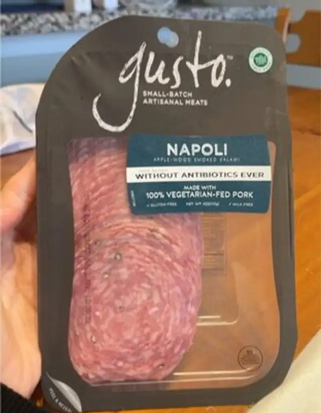 Napoli apple wood smoked salami