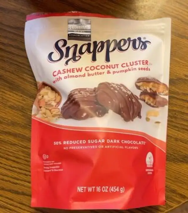 snappers cashew coconut cluster