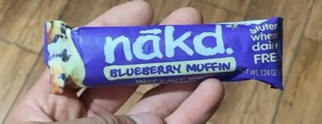 Nkd bars blueberry muffin raw fruit and nuts gluten free