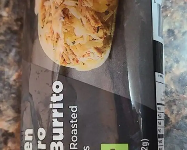Chicken cilantro lime burrito