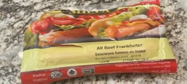 all beef frankfurter