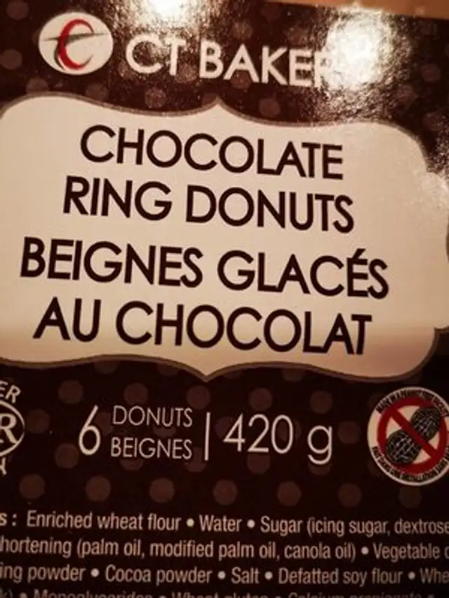 Beignes glacés au chocolat