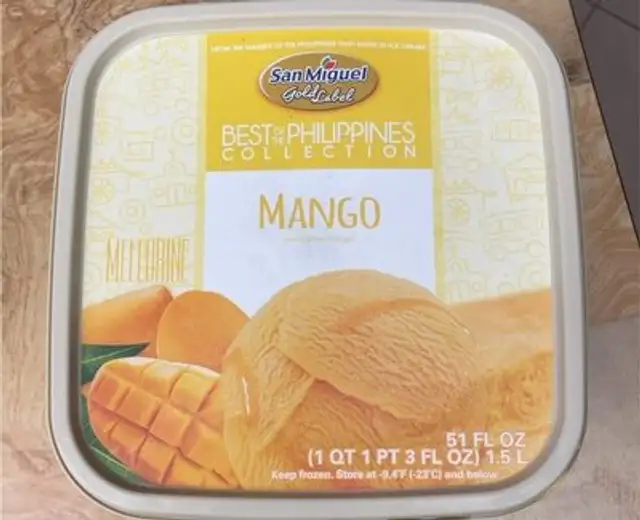 Mango ice cream