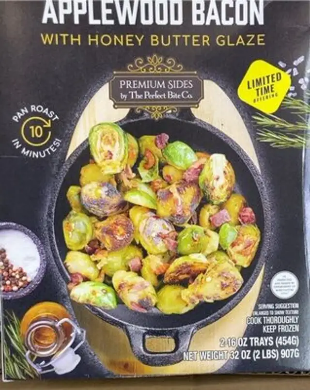 Brussel sprouts with applewood smoked bacon