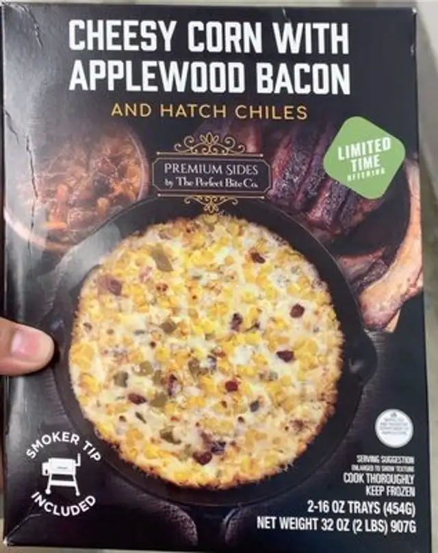 Cheesy Corn With Applewood Bacon
