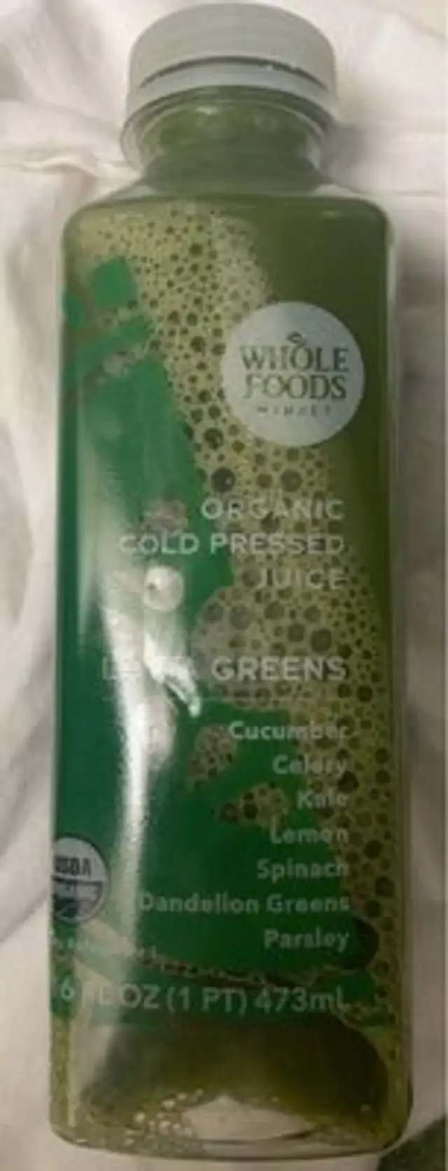 Lotta greens organic whole pressed juice