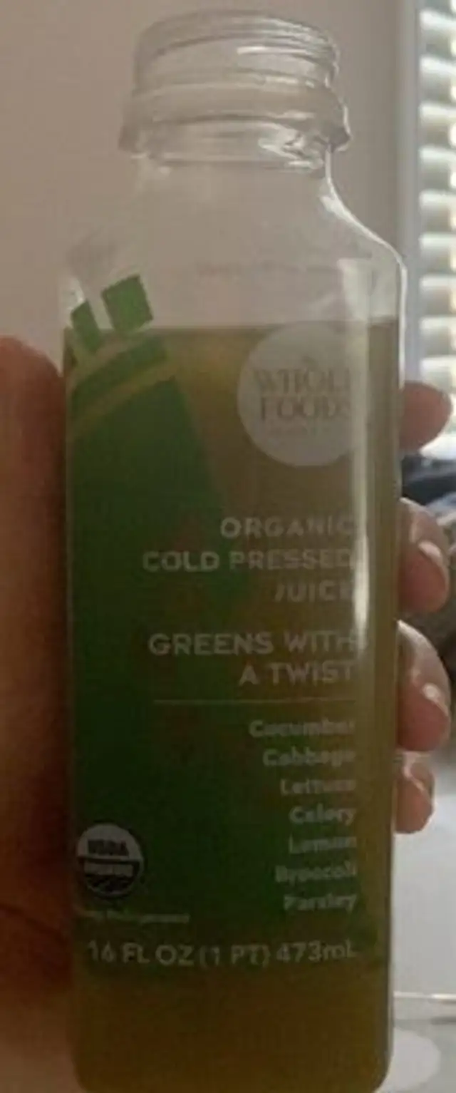 organic cold pressed juice