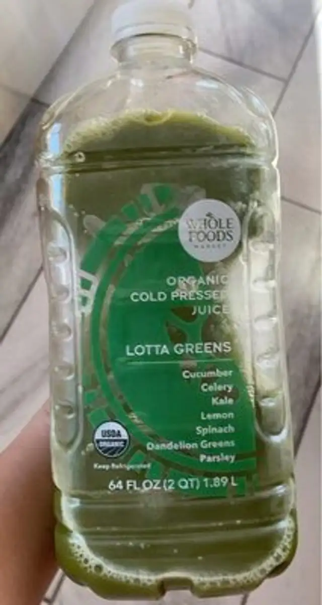 Organic Cold Pressed Juice Lotta Greens