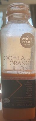 OOH LA LA ORANGE with LIONS MANE front packaging