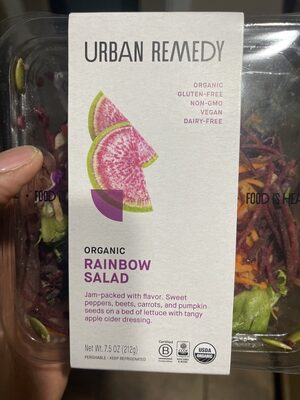 Organic Rainbow Salad