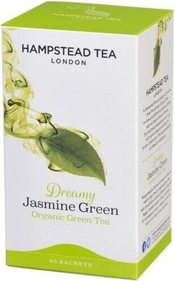 Hampstead Tea London Organic Green Tea Sachets Jasmine