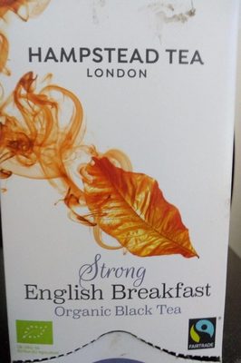 Strong english breakfast front packaging