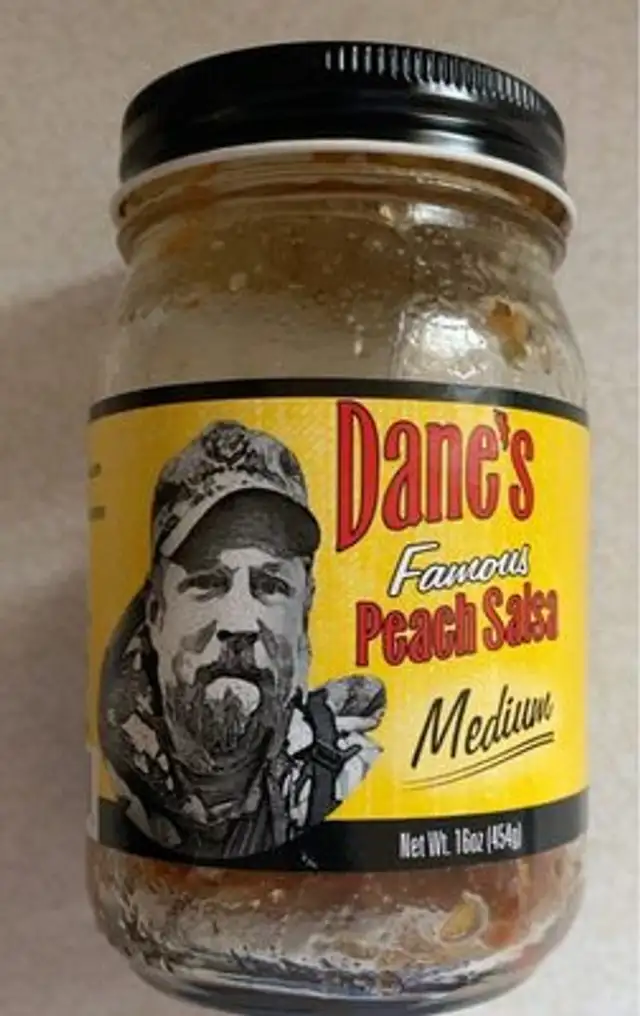 Dane’s famous peach Salsa