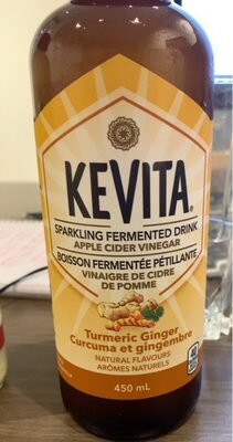 Organic Apple Cider Vinegar Tonic Turmeric Ginger