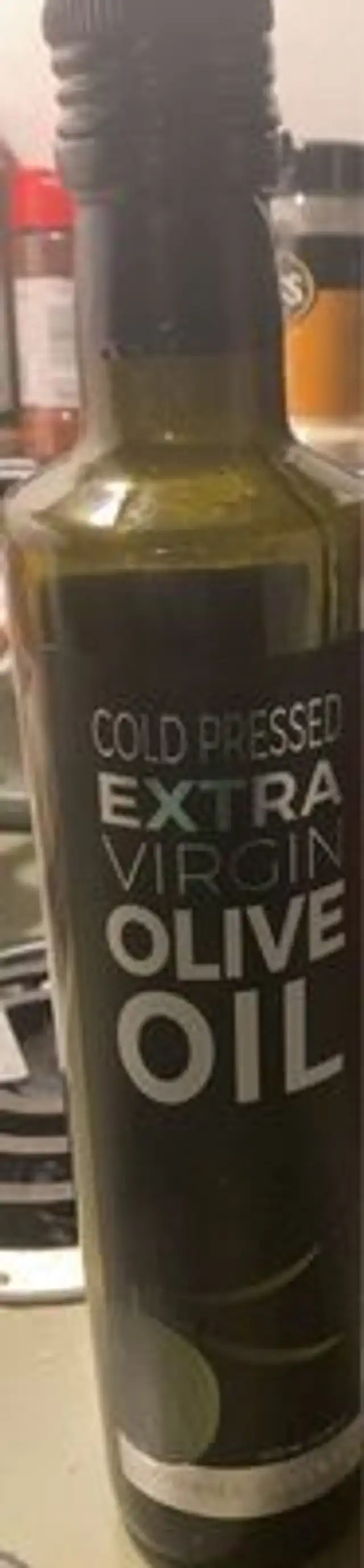 Cold pressed extra virgin olive oil
