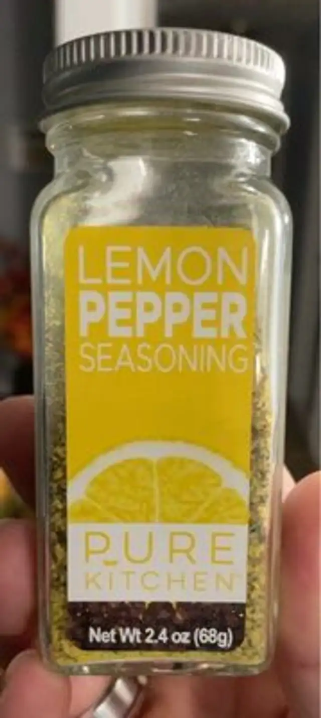 Lemon pepper seasoning
