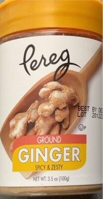 Ground Ginger front packaging