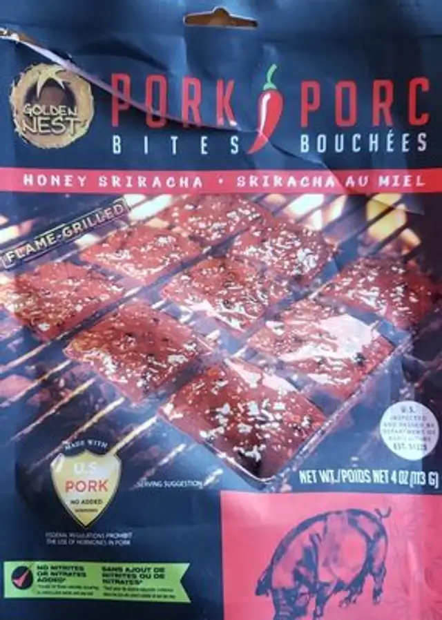 Honey Sriracha Pork Bites