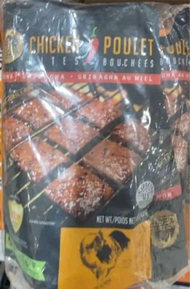Bouchées de poulet seche