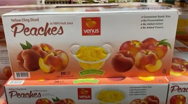 Peach cups