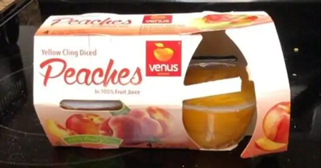 Yellow Cling Diced Peaches