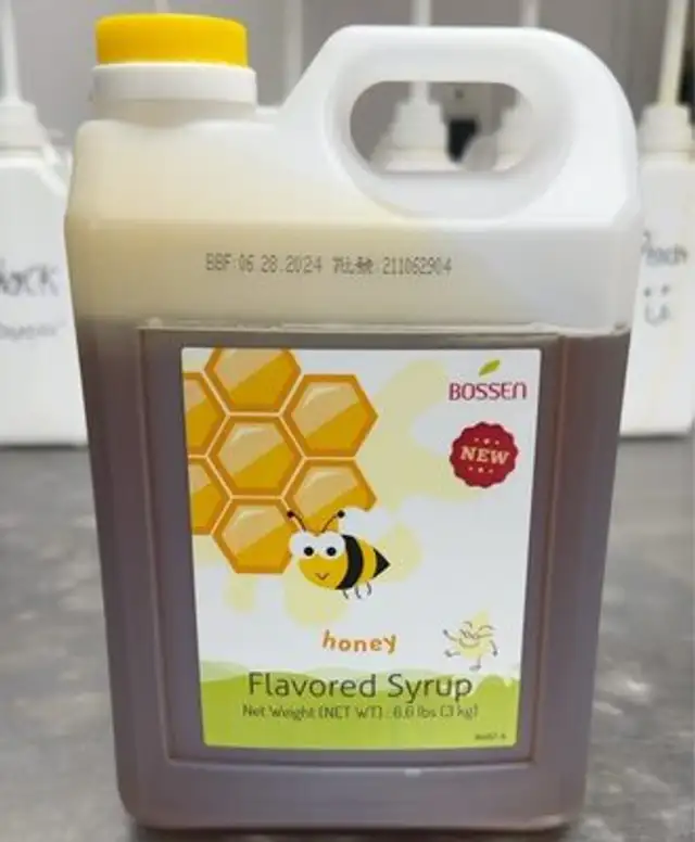 Bossen honey flavored syrup
