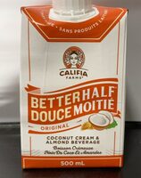 Better Half Original Coconut Cream & Almondmilk