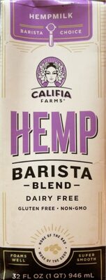 Hempmilk front packaging
