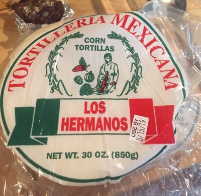 Tortilla Mexicana (White) front packaging